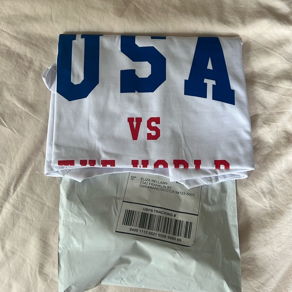 BRAND NEW Beat Everybody “USA Vs the world” tshirt!